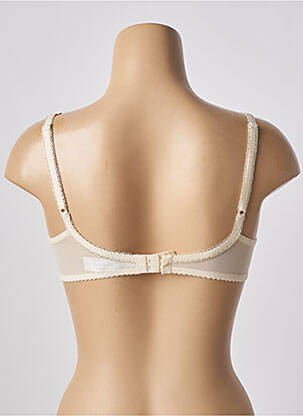 Soutien-gorge effet matière satinée haut soutien-gorge emboitant beige WARNER'S femme