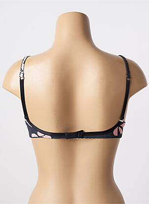 Soutien-gorge effet matière satinée haut soutien-gorge emboitant noir EMINENCE femme