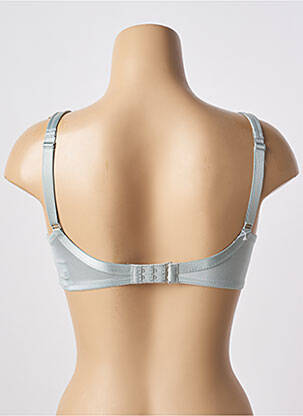 Soutien-gorge effet matière satinée haut soutien-gorge emboitant vert FELINA femme