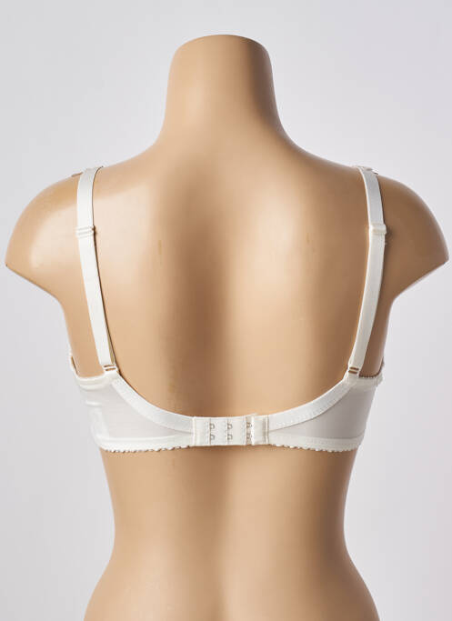 Soutien-gorge effet matière satinée haut soutien-gorge emboitant beige FELINA femme