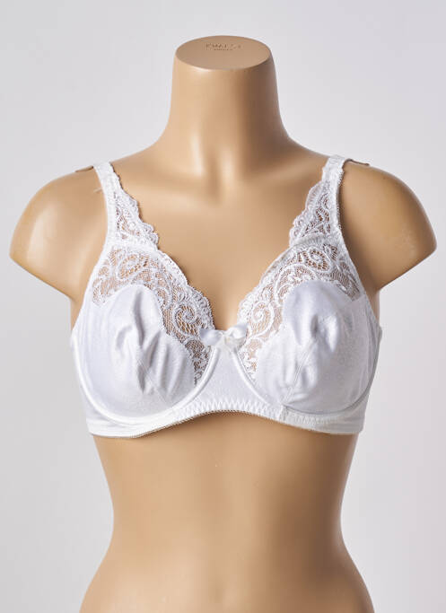 Soutien-gorge blanc WARNER'S pour femme