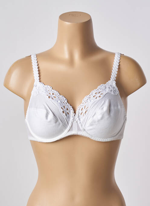 Soutien-gorge blanc WARNER'S pour femme