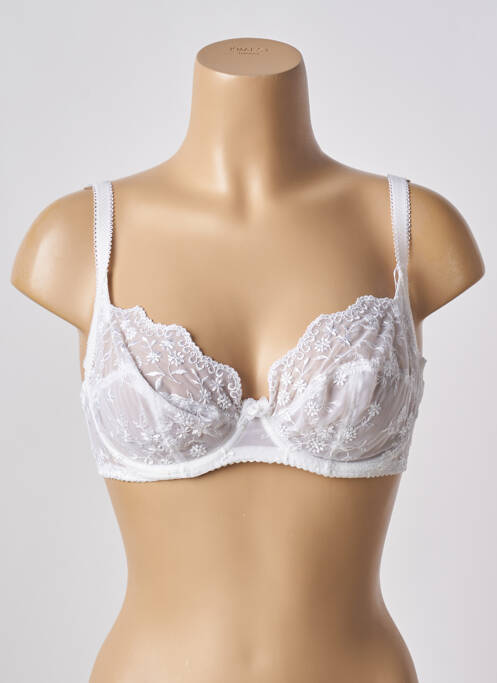 Soutien-gorge blanc WARNER'S pour femme