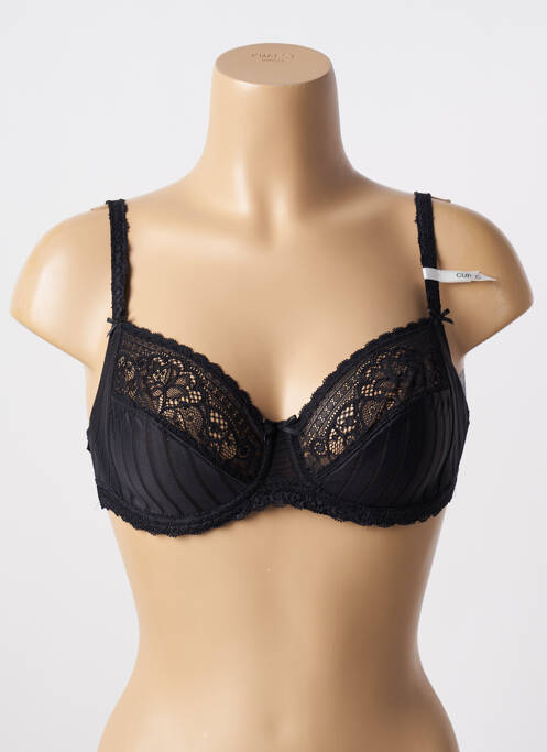 Soutien-gorge noir CONTURELLE pour femme