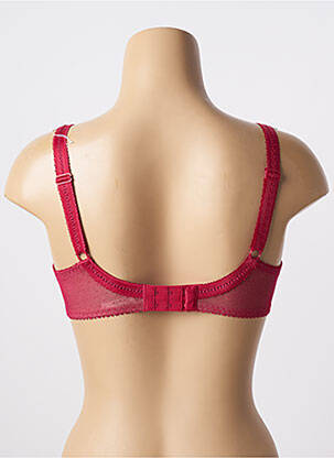 Soutien-gorge effet matière satinée haut soutien-gorge emboitant rose PLAYTEX femme