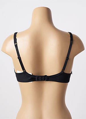 Soutien-gorge effet matière satinée haut soutien-gorge emboitant noir CONTURELLE femme