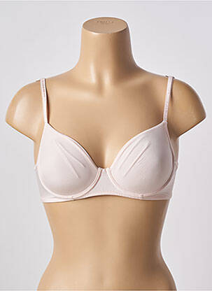 Soutien-gorge effet matière satinée haut soutien-gorge emboitant rose CACHAREL femme