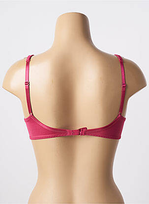 Soutien-gorge effet matière satinée haut soutien-gorge emboitant rose WARNER'S femme