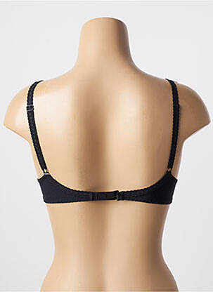 Soutien-gorge effet matière satinée haut soutien-gorge emboitant noir WARNER'S femme