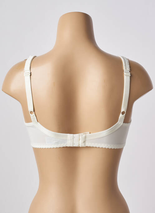 Soutien-gorge effet matière satinée haut soutien-gorge emboitant beige WARNER'S femme