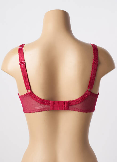 Soutien-gorge effet matière satinée haut soutien-gorge emboitant rose PLAYTEX femme
