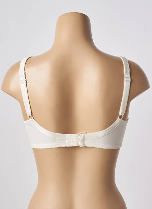 Soutien-gorge effet matière satinée haut soutien-gorge emboitant beige WARNER'S femme