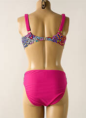 Maillot de bain 2 pièces rose DEIDAD pour femme seconde vue
