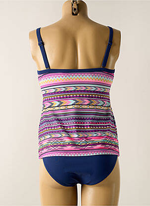 Tankini effet matière satinée violet SUNFLAIR femme