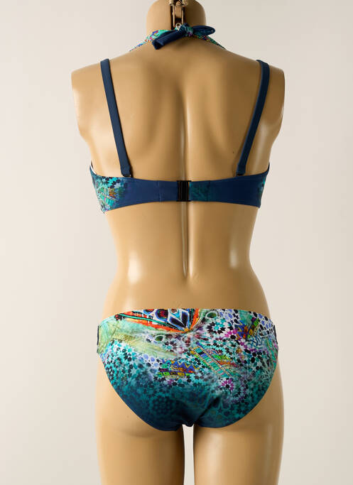 Maillot de bain 2 pièces bleu SUNFLAIR pour femme