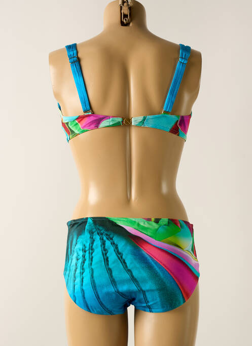 Maillot de bain 2 pièces bleu SUNFLAIR femme