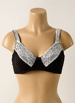 Soutien-gorge légère et transparente haut soutien-gorge emboitant blanc MANAÏS femme