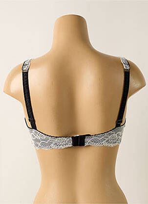 Soutien-gorge légère et transparente haut soutien-gorge emboitant blanc MANAÏS femme
