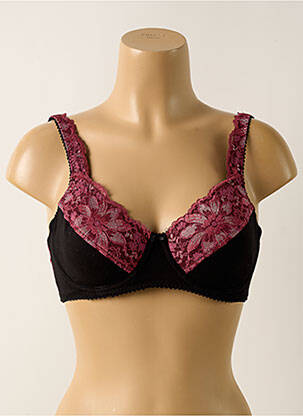 Soutien-gorge légère et transparente haut soutien-gorge emboitant rose MANAÏS femme