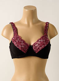 Soutien-gorge légère et transparente haut soutien-gorge emboitant rose MANAÏS femme