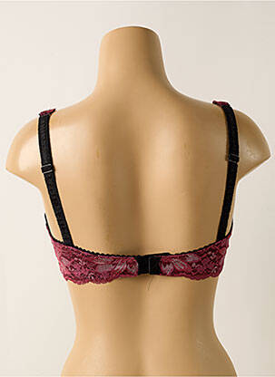 Soutien-gorge légère et transparente haut soutien-gorge emboitant rose MANAÏS femme