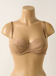 Soutien-gorge effet matière satinée haut soutien-gorge balconnet chair CONTURELLE femme