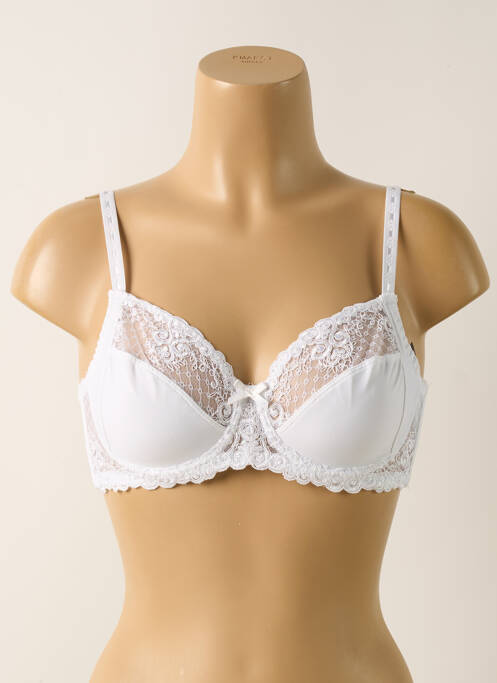 Soutien-gorge blanc PIEGE pour femme