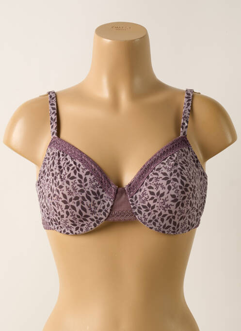 Soutien-gorge violet DIM pour femme