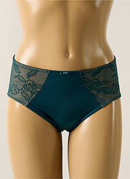 Shorty effet matière satinée vert CONTURELLE femme