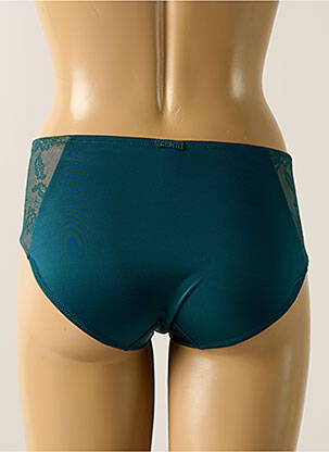 Shorty effet matière satinée vert CONTURELLE femme