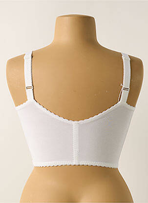 Corset sans armature blanc EXTASE femme