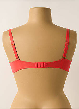Soutien-gorge effet matière satinée haut soutien-gorge moulé orange CONTURELLE femme