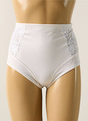 Culotte gainante blanc FELINA pour femme