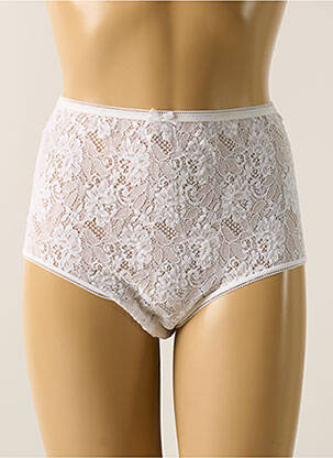 Culotte haute blanc PLAYTEX pour femme