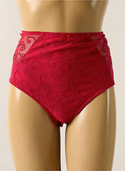 Culotte haute rouge CONTURELLE pour femme seconde vue