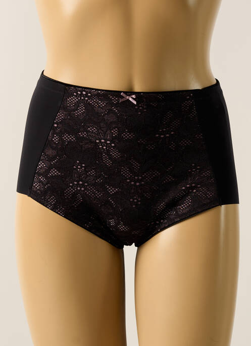 Culotte gainante noir FELINA pour femme