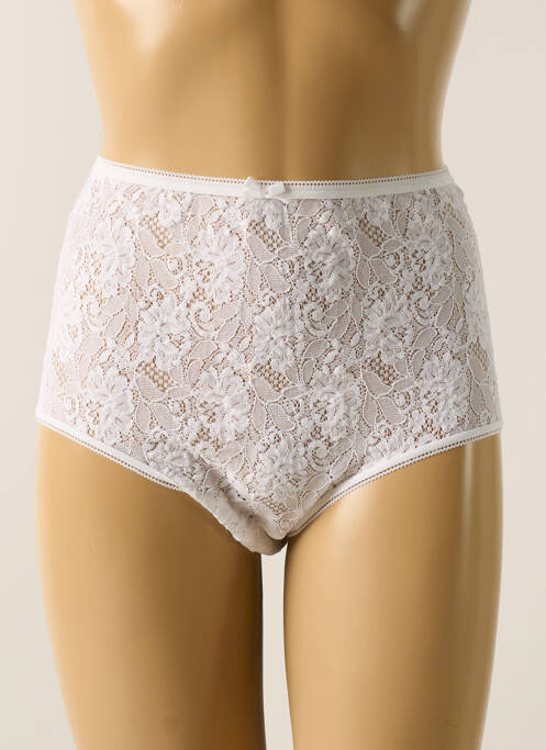 Culotte haute blanc PLAYTEX pour femme