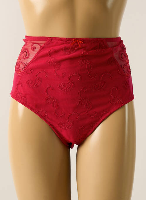 Culotte haute rouge CONTURELLE pour femme