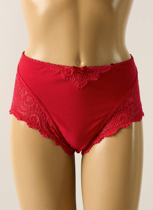 Culotte haute rouge PLAYTEX pour femme