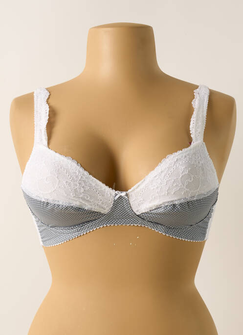 Soutien-gorge gris MANAÏS pour femme