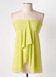 Top stretch sans manche vert SUNFLAIR femme