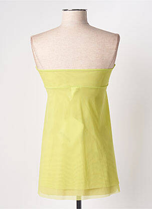 Top stretch sans manche vert SUNFLAIR femme