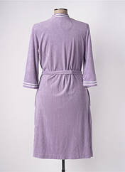 Peignoir violet CANAT pour femme seconde vue