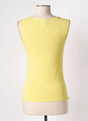 Top jaune LE BOURGET pour femme seconde vue