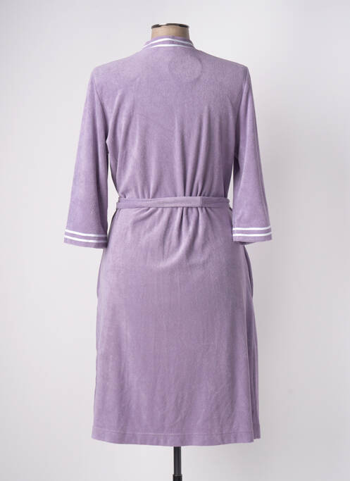 Peignoir violet CANAT pour femme