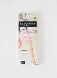 Chaussettes légère et transparente noir LE BOURGET femme
