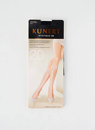 Chaussettes stretch noir KUNERT femme