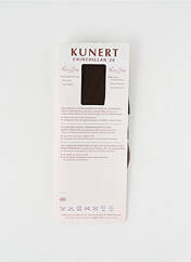 Chaussettes marron KUNERT pour femme seconde vue