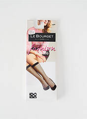 Chaussettes noir LE BOURGET pour femme seconde vue