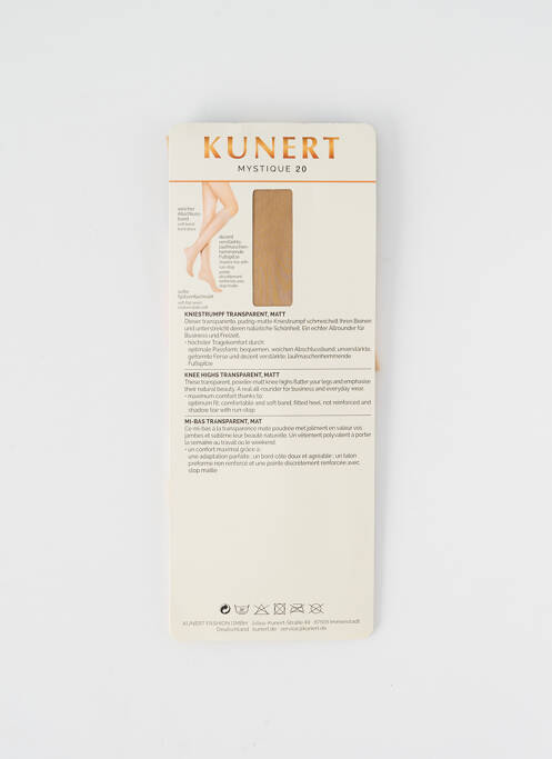 Chaussettes chair KUNERT pour femme